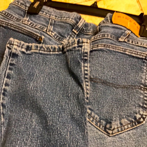 90s jeans LEE "riders" "Mean Jeans" size faded off but seems like 16 - Picture 1 of 3